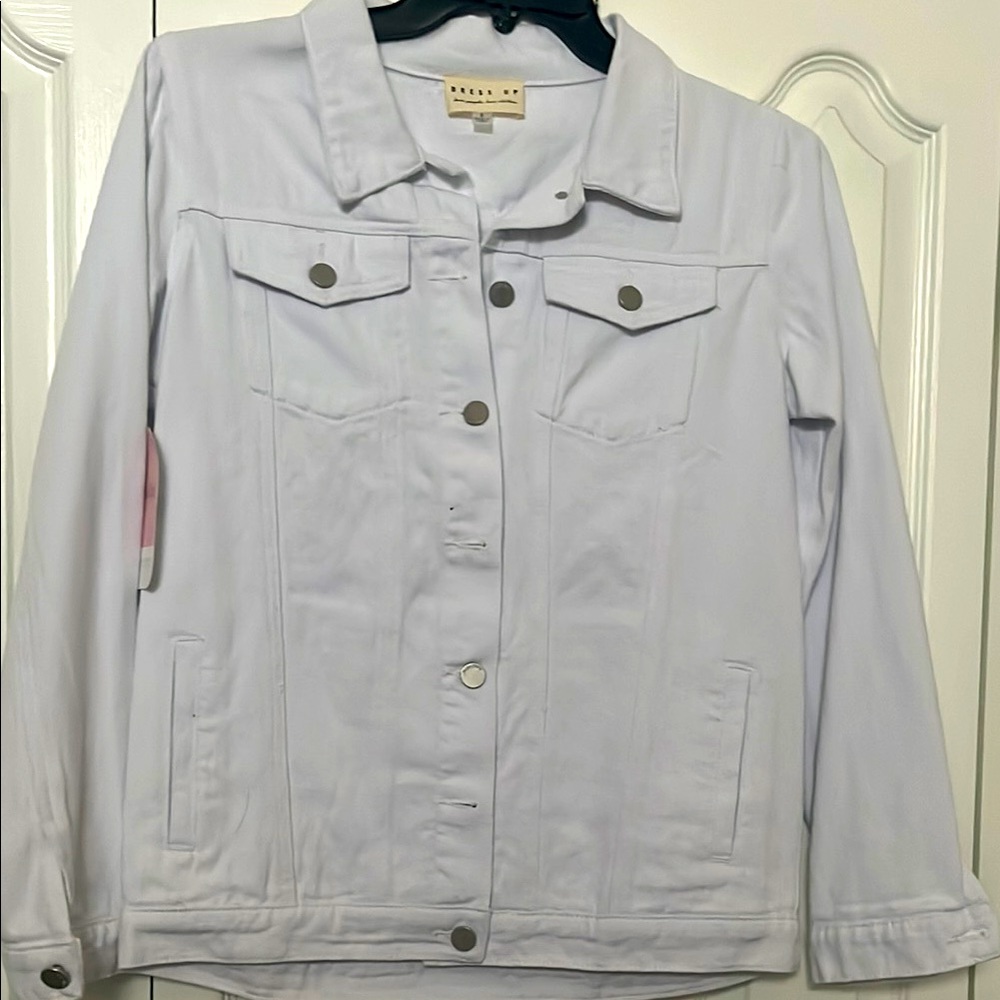 White Denim Jacket